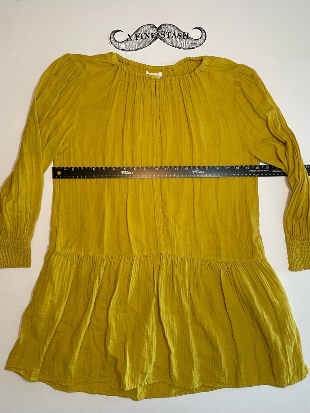 Velvet by Graham & Spencer Mustard Yellow Mini Dress